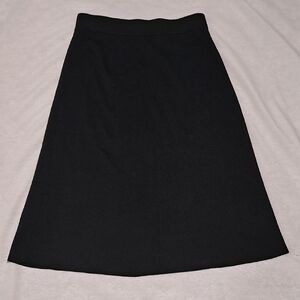 Banana Republic Knitted Stretch Midi Skirt. Black. Size Small.‎